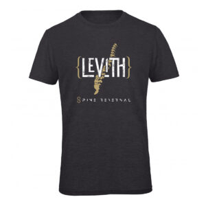SPINE REVERSAL HEATHER GREY T-SHIRT